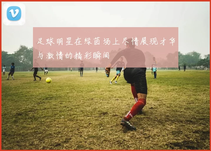 足球明星在绿茵场上尽情展现才华与激情的精彩瞬间